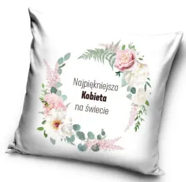 poszewka-na-jasiek-40x40-najwspanialsza-kobieta-na-dzien-kobiet