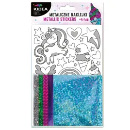 metaliczne-naklejki-jednorozce