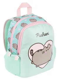 maly-plecak-przedszkolny-do-przedszkola-zerowki-kot-pusheen-mietowy