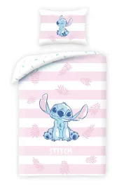 posciel-bawelniana-bajkowa-140x200-lilo-and-stitch-dla-dziewczynki-rozowa