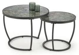 zestaw-2-stolikow-kawowych-okraglych-zielony-marmur-czarny-lindi
