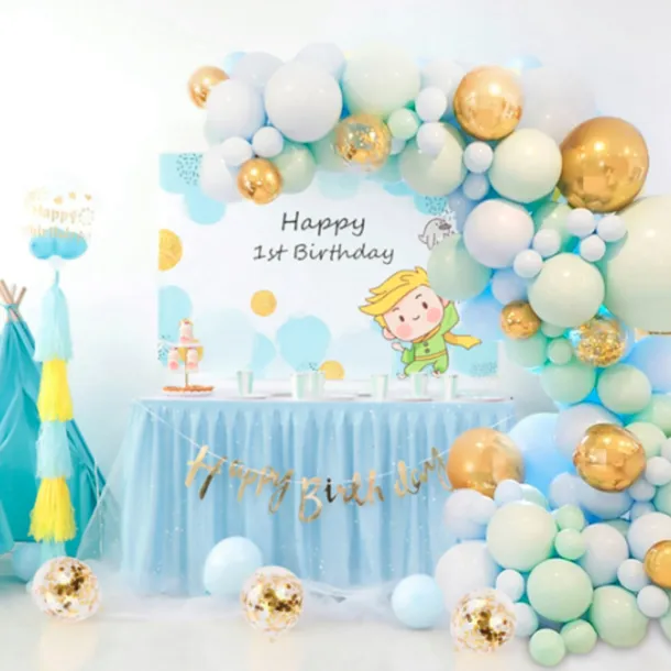 balony-girlanda-dekoracja-imprez-urodziny-ozdobny-luk-balonow-126szt-kolory-stan-nowy-marka-bez-marki