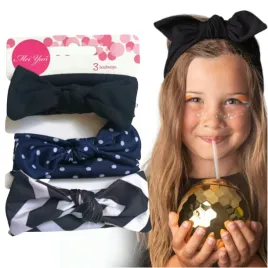 opaska-na-glowe-dla-niemowlat-z-kokarda-szeroka-pin-up-dla-dzieci-3szt