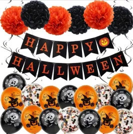 balony-halloween-dekoracja-halloween-zestaw-dynia