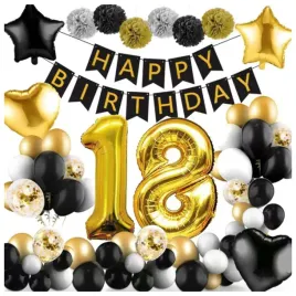 zestaw-dekoracji-na-18-urodziny-balony-dekoracje