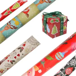 papier-do-pakowania-prezentow-swiateczny-prezentowy-komplet-5-szt
