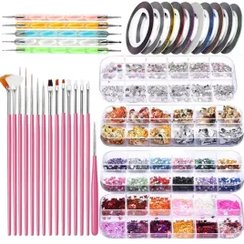 zestaw-do-zdobienia-paznokci-zelowych-hybrydowych