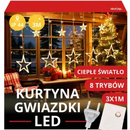 kurtyna-led-3m-120-lampek-gwiazdki-cieple-biale-swiatlo-dekoracyjna