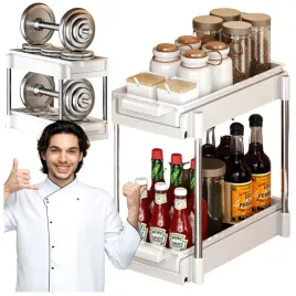 organizer-spice-rack-ogranizer-na-przyprawy-dwupoziomowy-wysuwany-bialy