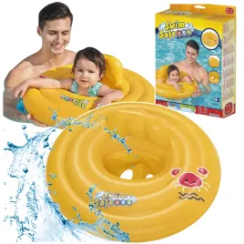 kolo-ratunkowe-fotelik-dla-dzieci-do-nauki-plywania-zolty-duze-z-oparciem