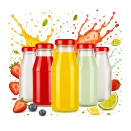 10x-butelka-na-sok-juice-125ml-butelki-szklane-na-soczek-syrop-z-zakretka