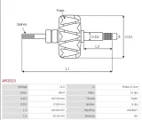 wirnik-alternatora-ar2013-stan-nowy