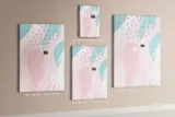 tablica-korek-pinezki-canvas-wzor-abstrakcja-stan-opakowania-oryginalne