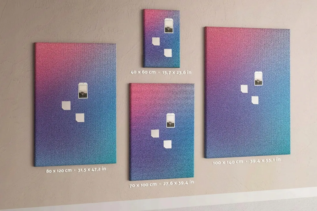 tablica-korkowa-dla-dzieci-gradient-abstrakcja