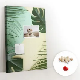tablica-korkowa-z-grafika-monstera-tropikalna