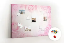 tablica-korek-szkolna-pinezki-roze-abstrakcja