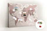 tablica-korek-pinezki-stara-mapa-swiata-stan-nowy