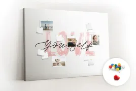 tablica-korek-planer-organizer-napis-kochaj-siebie