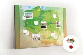 tablica-korkowa-nad-biurko-mapa-fizyczna-polski