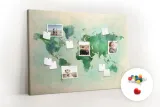 tablica-korkowa-canvas-akwarela-mapa-swiata