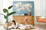 tablica-korek-na-notatki-mapa-w-starym-stylu-rodzaj-tablicy-drukowane