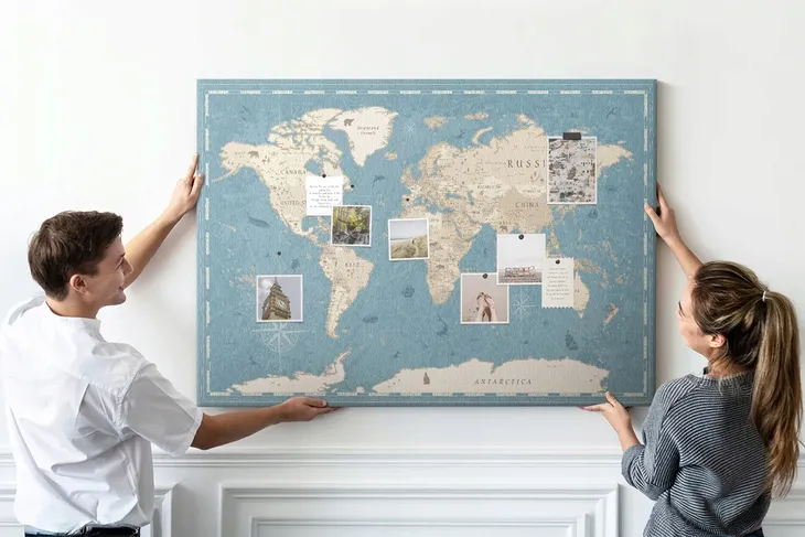 tablica-korek-na-notatki-mapa-w-starym-stylu-waga-z-opakowaniem-5-5-kg