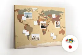 tablica-korkowa-nad-biurko-vintage-mapa-swiata
