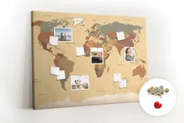tablica-korkowa-do-domu-vintage-mapa-swiata