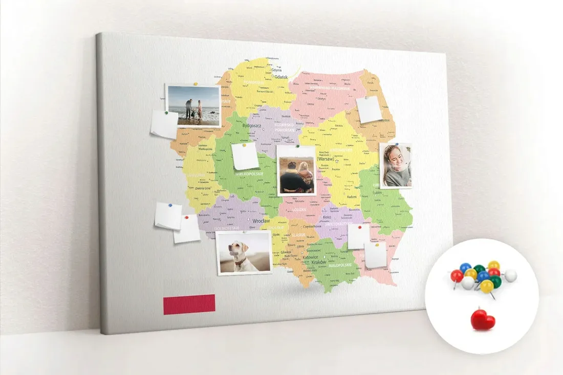 tablica-korkowa-pinezki-mapa-polski