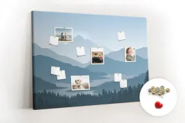 tablica-korek-na-notatki-pinezki-gorski-krajobraz