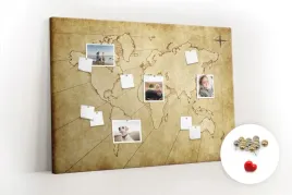 tablica-korkowa-canvas-ozdobna-stara-mapa-swiata