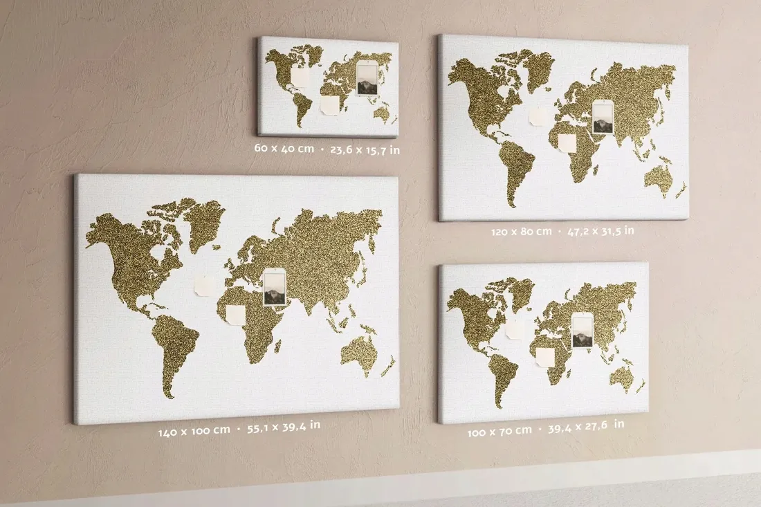 tablica-korek-canvas-pinezki-mapa-swiata