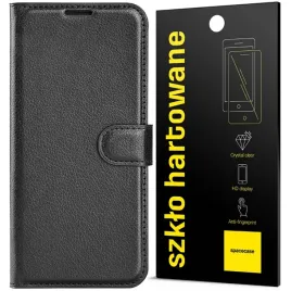 litchi-etui-skora-do-realme-9-5g-pelne-szklo