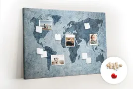 tablica-korek-obraz-pinezki-malowana-mapa-swiata