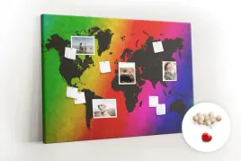 tablica-korek-obraz-pinezki-mapa-swiata