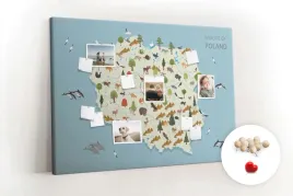 tablica-korkowa-na-notatki-pomysly-mapa-zwierzat