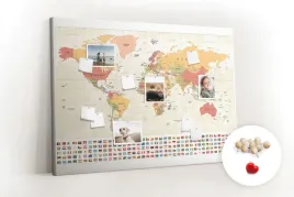 tablica-korek-drewniana-projekt-mapy-swiata