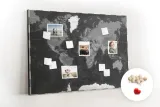 tablica-korek-obraz-pinezki-czarna-mapa