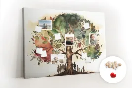 tablica-korek-planer-organizer-drzewo-rodzinne