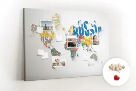 tablica-korek-z-nadrukiem-tekstowa-mapa-swiata