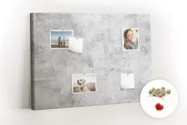 duza-tablica-obraz-canvas-na-notatki-betonowy-mur