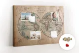 tablica-do-notatek-plotno-korek-swiat-globus-mapa