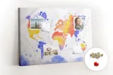tablica-canvas-na-notatki-akwarela-mapa-swiata