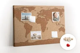 tablica-canvas-na-notatki-mapa-swiata-z-korka