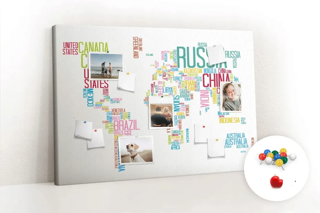tablica-korkowa-canvas-ozdobna-mapa-typografia