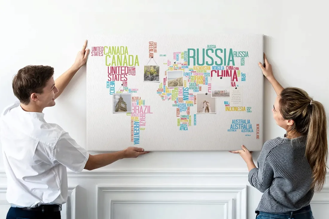 tablica-korkowa-canvas-ozdobna-mapa-typografia