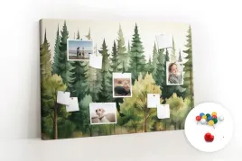 tablica-korkowa-do-kuchni-krajobraz-las-120x80