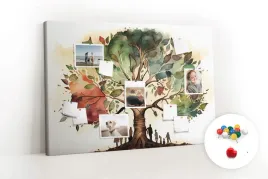 tablica-korek-ozdobna-drzewo-rodzinne-120x80