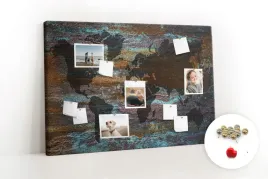 tablica-korkowa-nad-biurko-mapa-swiata-rdza