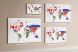 tablica-korek-canvas-mapa-flag-narodowych-120x80-stan-opakowania-oryginalne